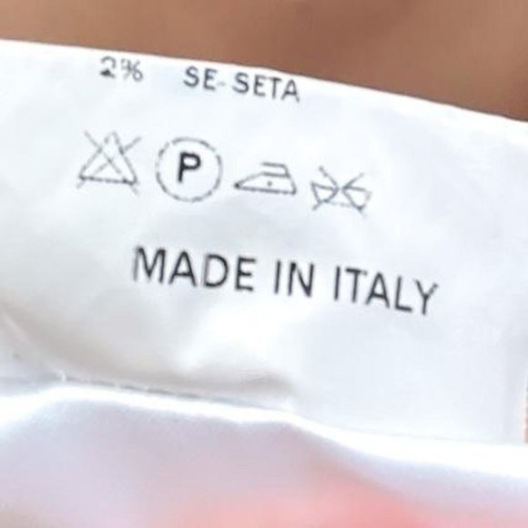 Tricot Chic 90s knit Italian print cardigan with front buttons - Picture 6 of 7